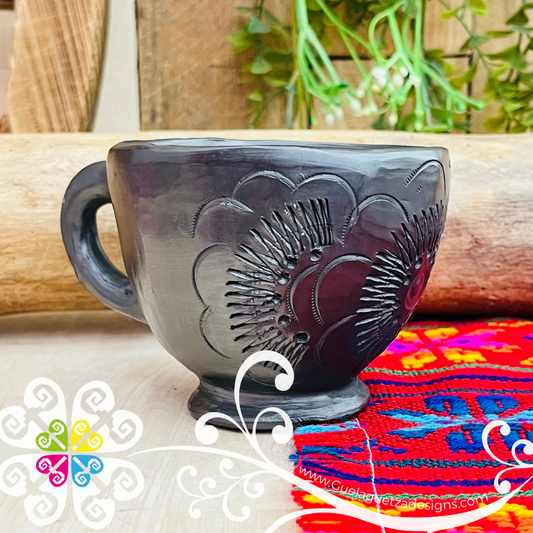 Chocolateria Mug - Barro Negro Oaxaca