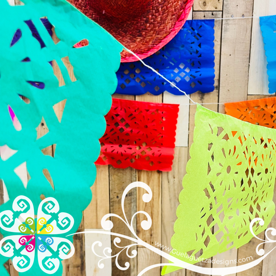 Medium Floral - Papel Picado