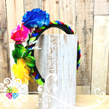 Multicolor Flower Headband - Folkloric Headband