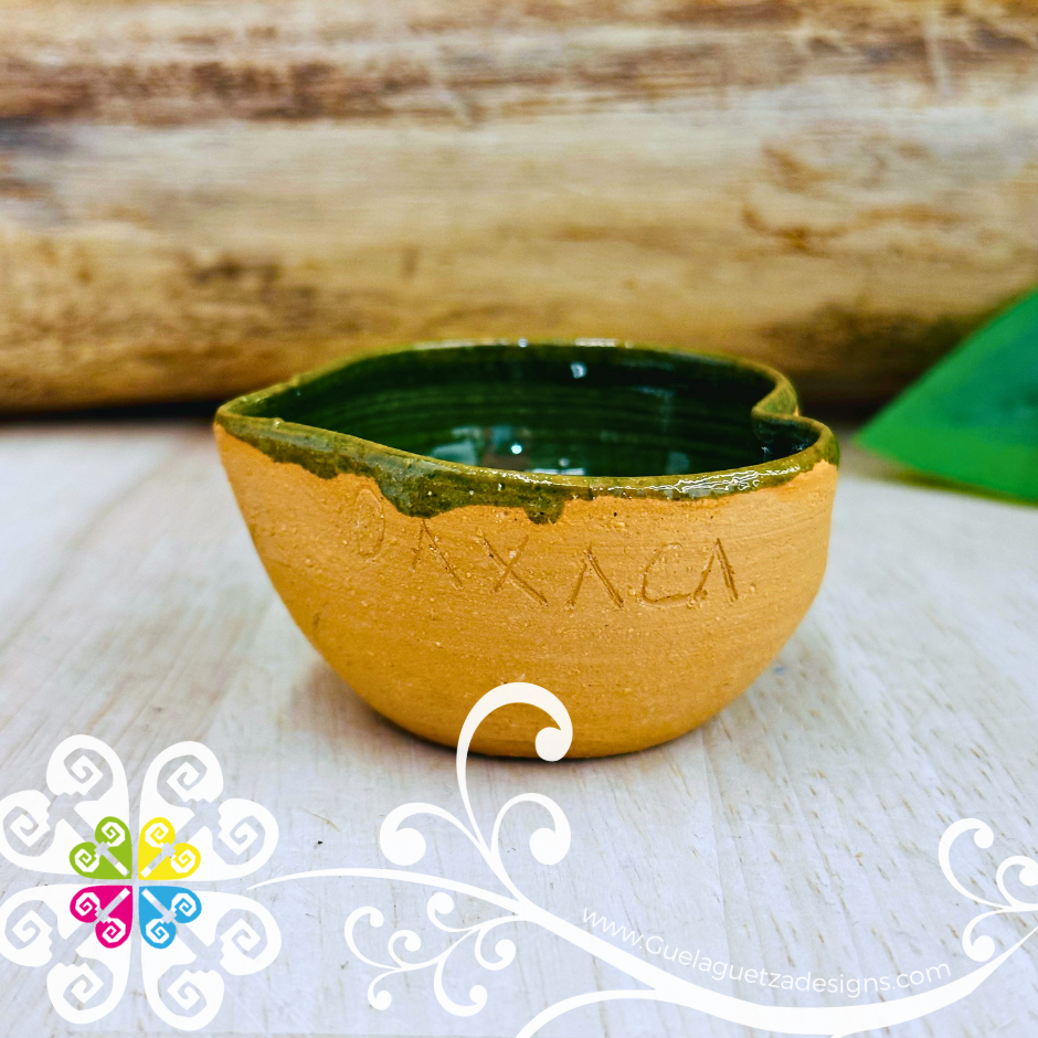 Set of 4 Amor Mio Mezcalero - Barro Vidriado Oaxaca