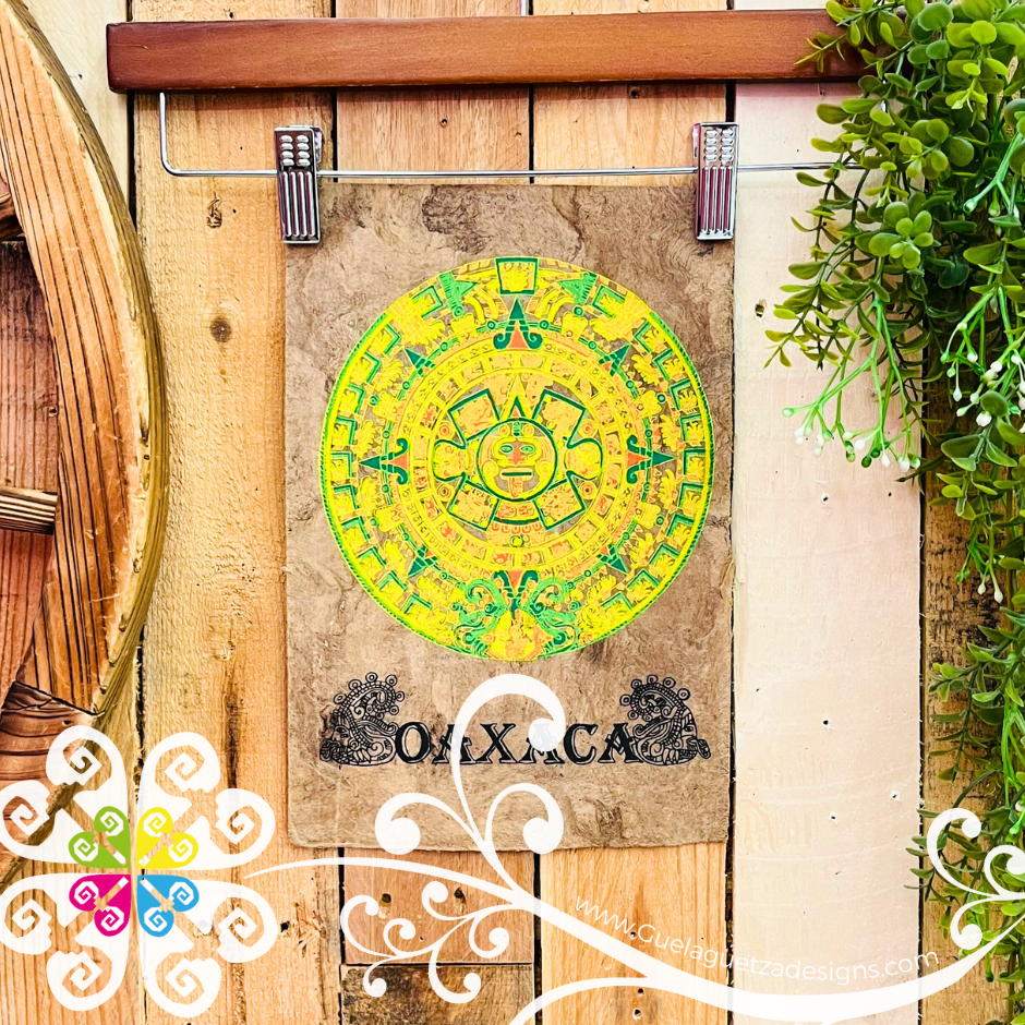 Small Calendar Designs - Amate Paintings