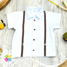 Maroon Lalito Short and Shirt Set - Mexican Boy Outfit