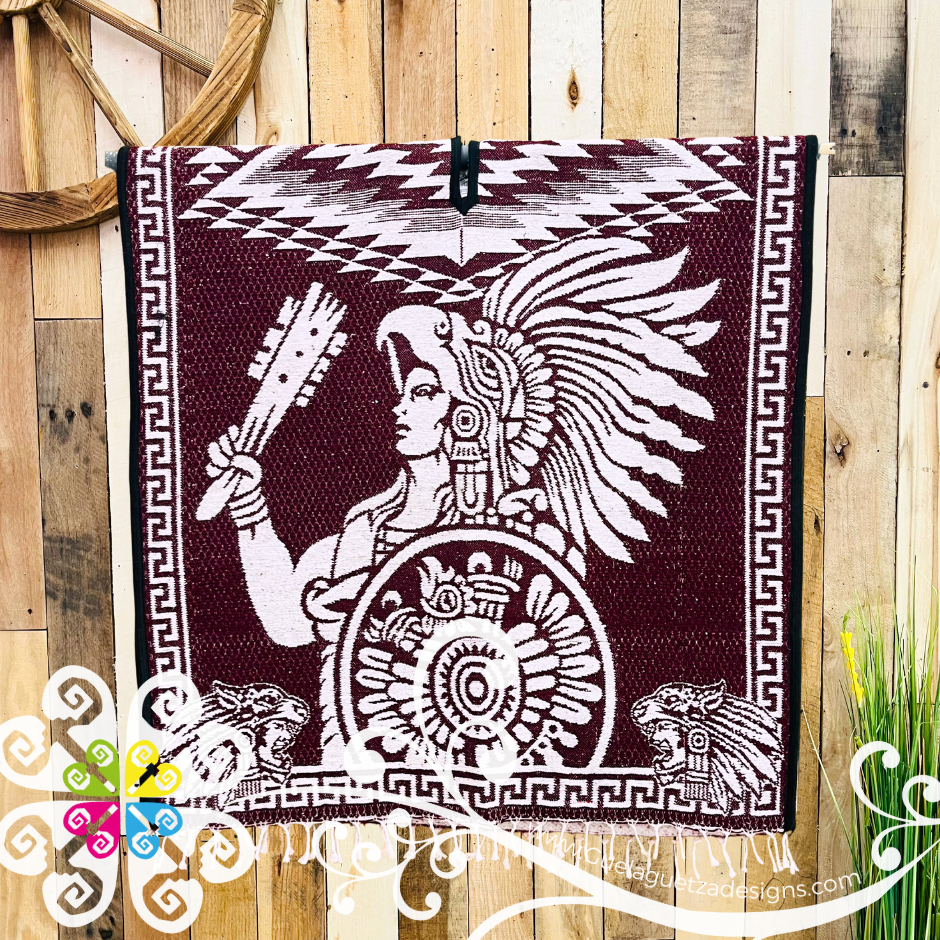 Warrior Gaban - Men Poncho with Hoodie