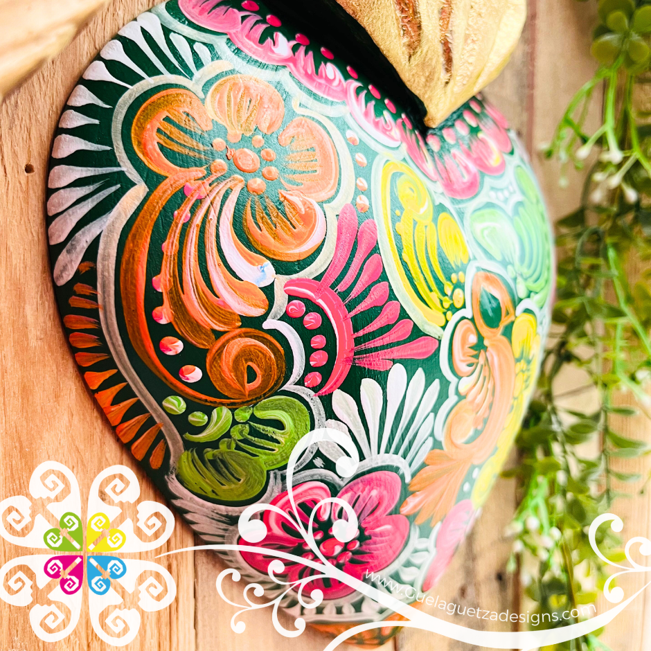 Large Corazón Pintado - Wall Decor