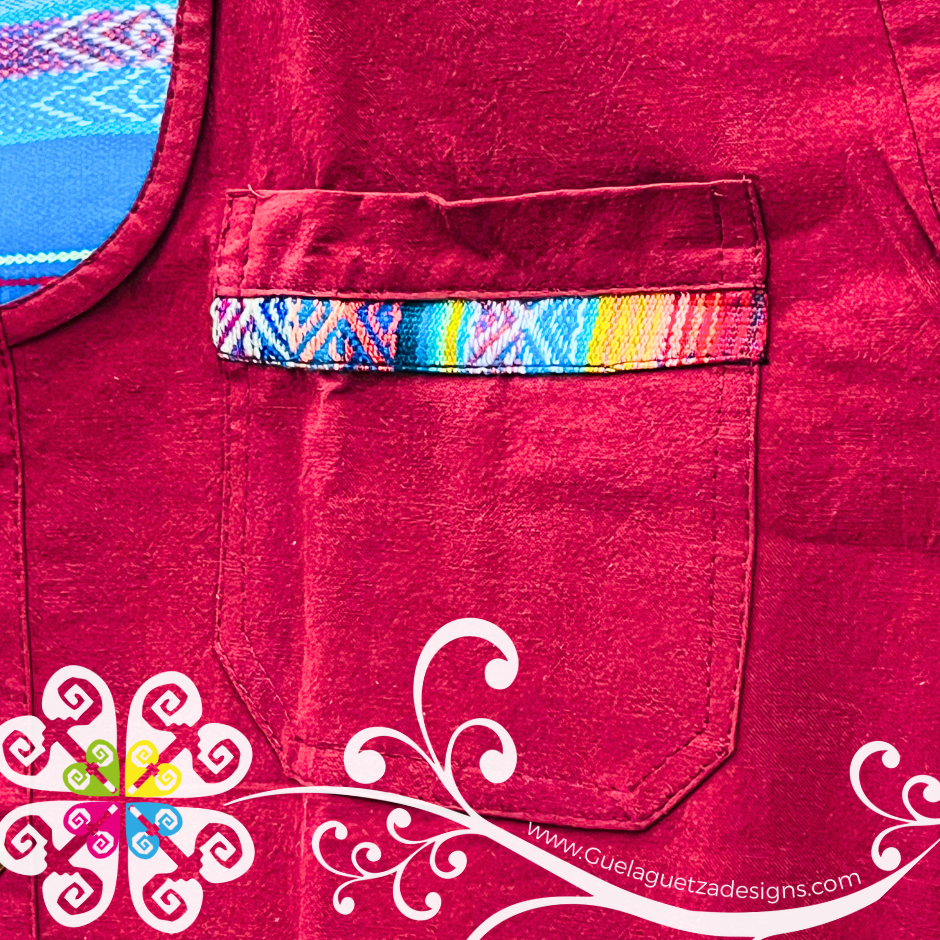 Burgandy Coralillo Mountain with Buttons Shirt - Men Shirt