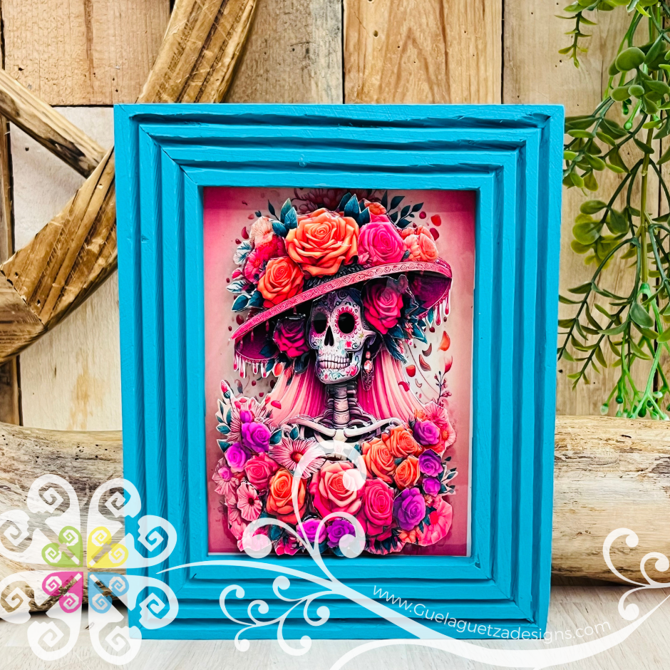 Catrina - Encapsulado Wood Frame