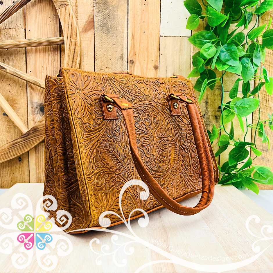 Melina Leather Purse - Bolsa de piel