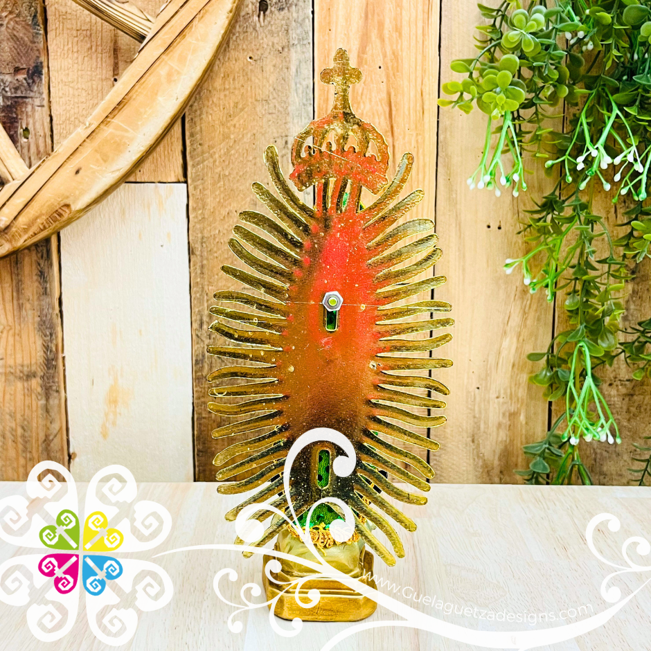 Mini Small Virgen de Guadalupe Statue - Religious Statue