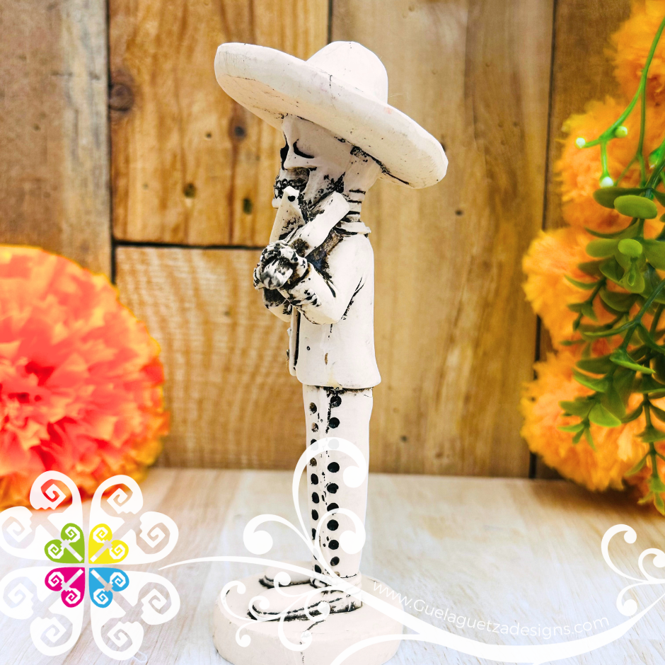 Small Resin Musico - Day of the Dead Decoration Statue
