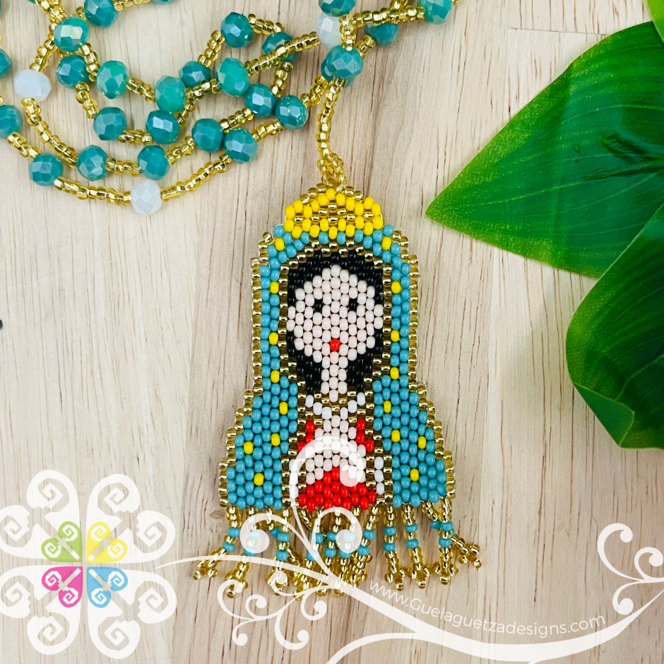 Guadalupe Beaded Necklace - Beaded Necklace