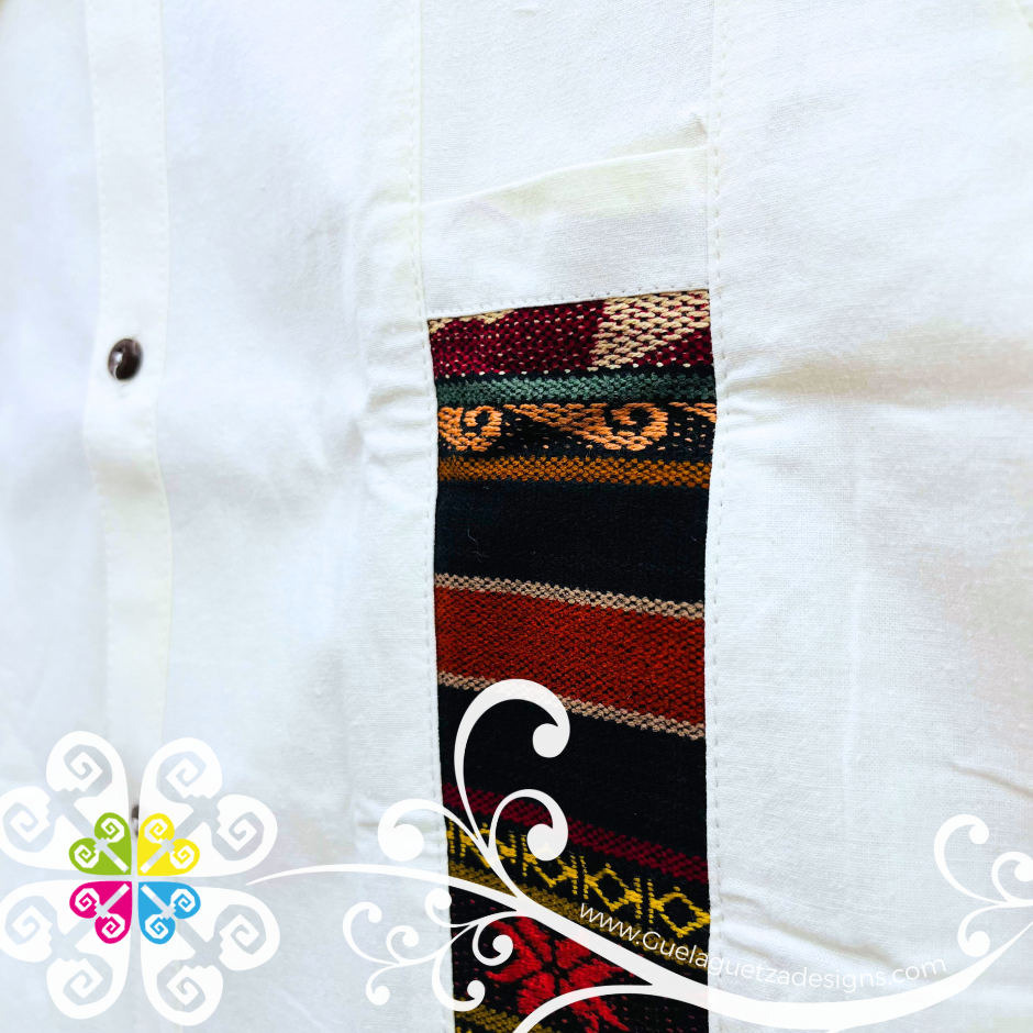 Beige Men Coralillo Shirt Double Lines - Men Shirt