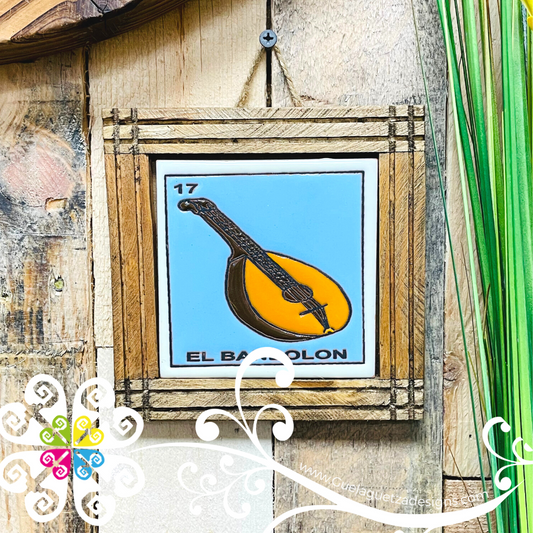 El Bandolon - LoteriaMX Wall Art