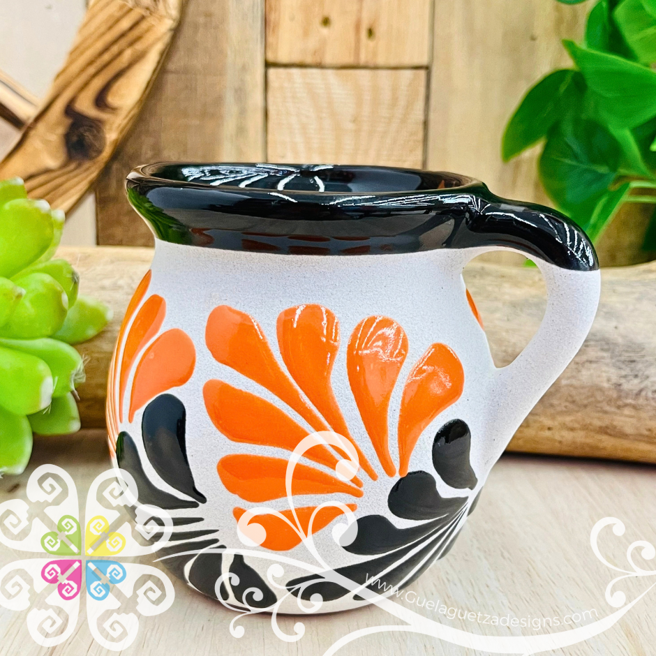 Set of Halloween Designs Espiga Clay Mugs - Set Taza Barro