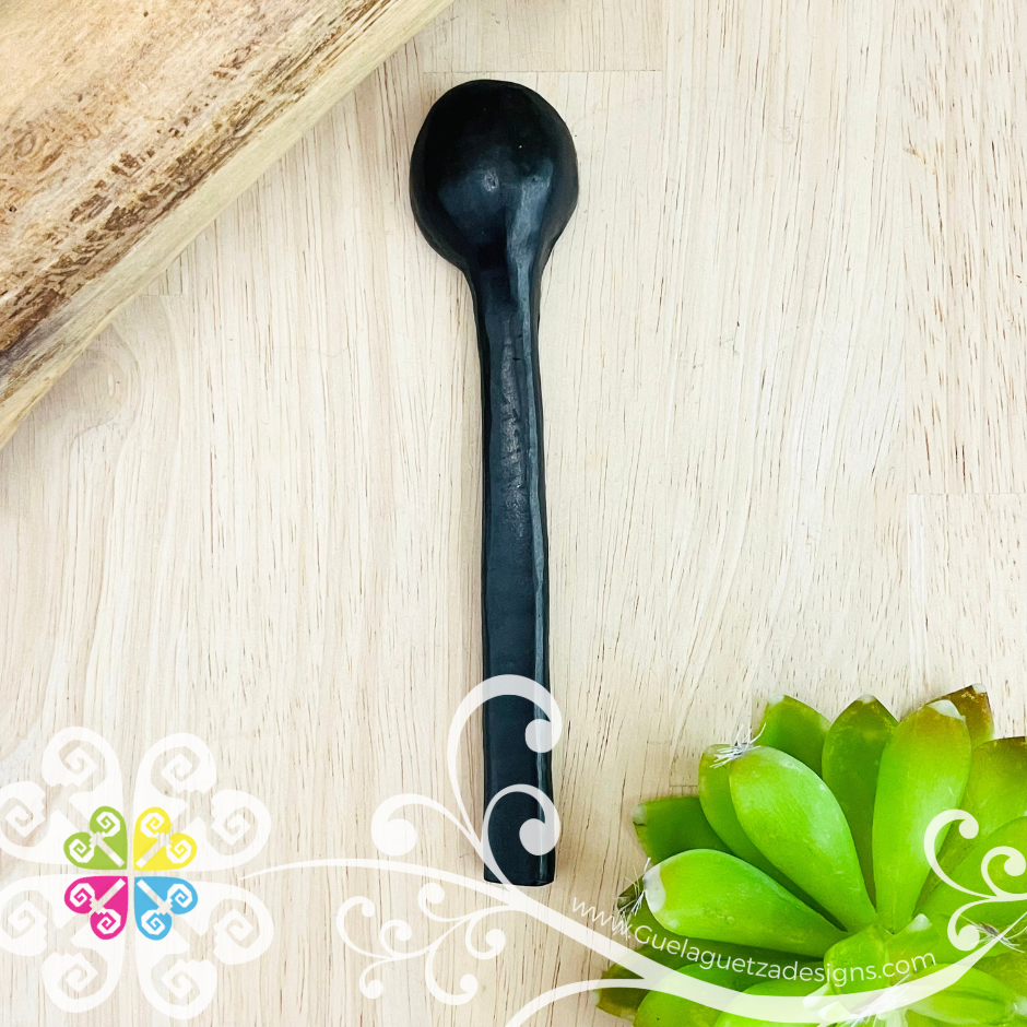 Black Clay Spoon - Barro Negro Oaxaca
