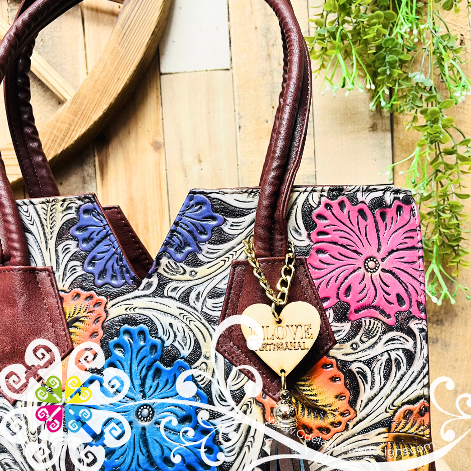 Veronica Handbag Purse - Vegan Leather
