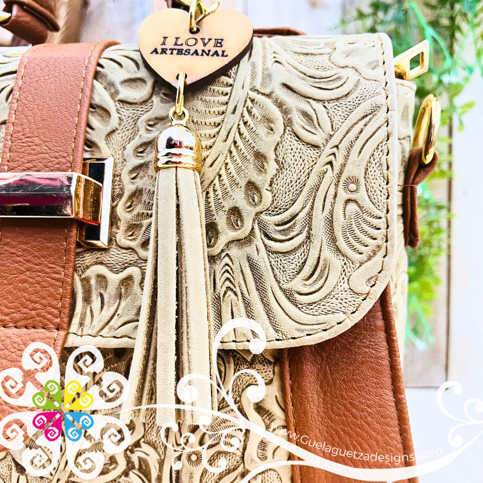 Karina Leather Purse - Bolsa de piel