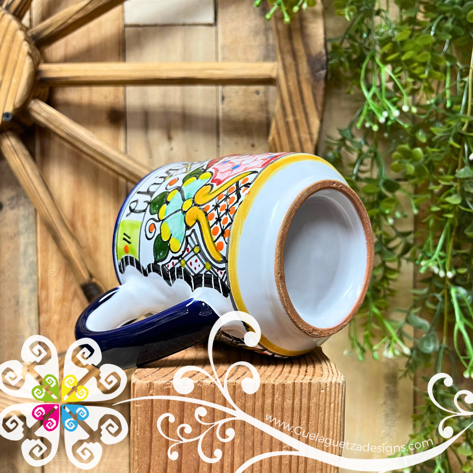 Chingona Floral Bouquet - Single Talavera Mug