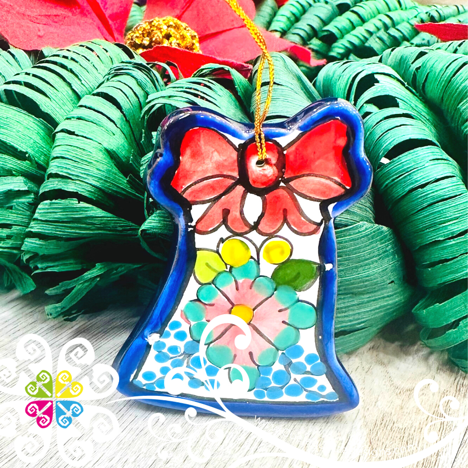 Set of 4 Talavera Ornaments - Talavera Christmas Ornaments