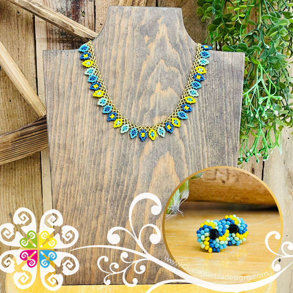 Beaded Picos Choker Set