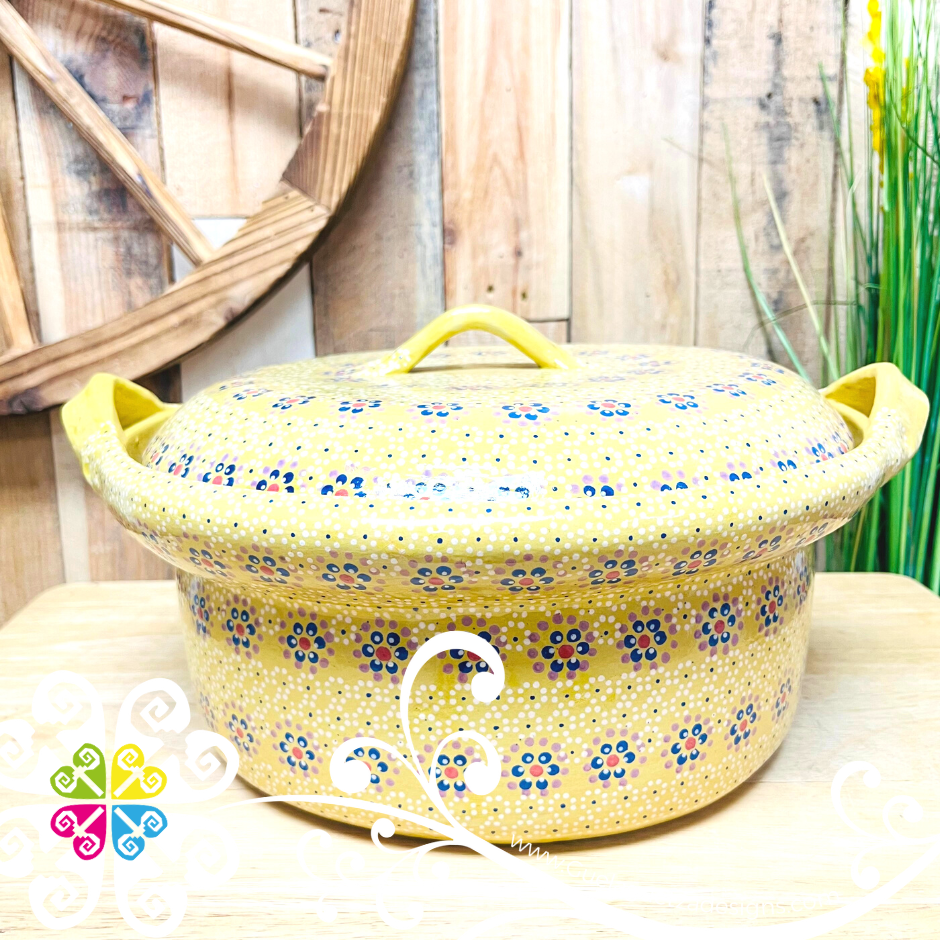 Large Capula Clay Fino Cazuela Arrozera - Capula Fino Clay Cazuela ...