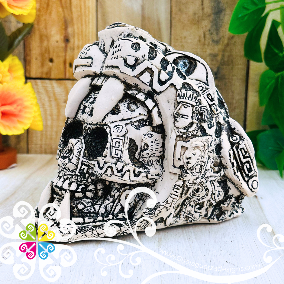 Large Jaguar - Artisan Day of Dead Resin Skull