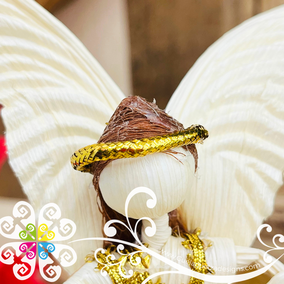 Medium Natural Nativity Set of 5 pcs - Nacimiento Navideno