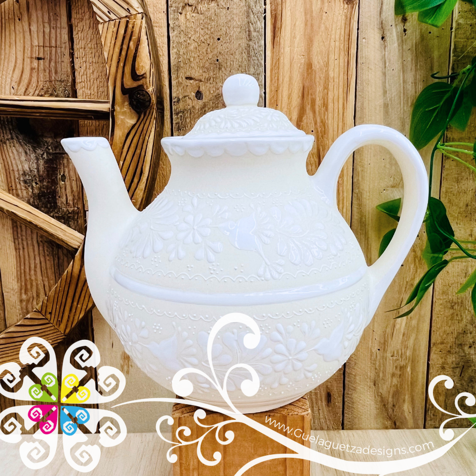 Tetera Set with 4 Mugs 5 pcs Set - Barro Alta Temperatura