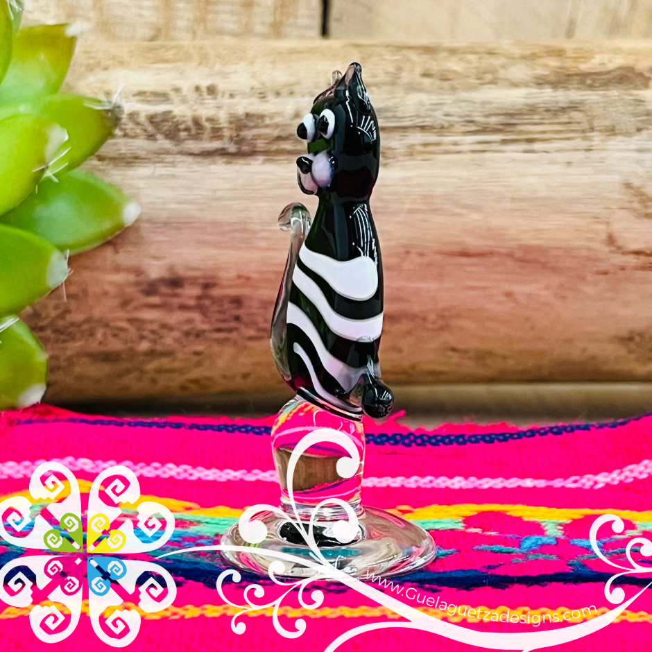 Mini Glass Cat - Vidrio Soplado Trinkets