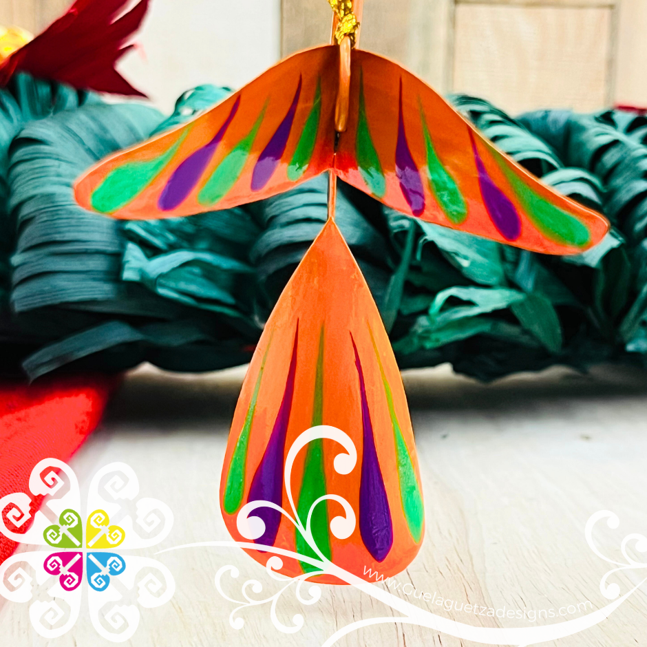 Set of 4 Colibri Ornament - Hojalata San Miguel Collection