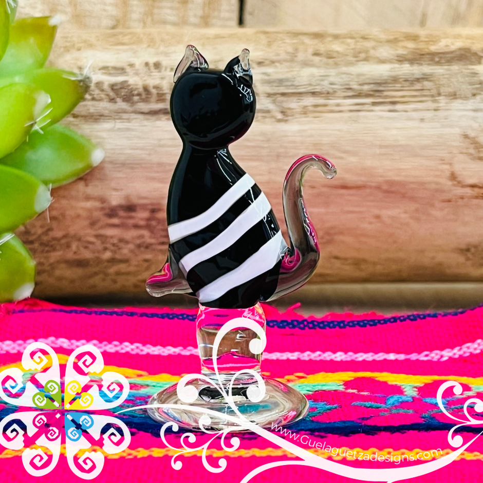 Mini Glass Cat - Vidrio Soplado Trinkets
