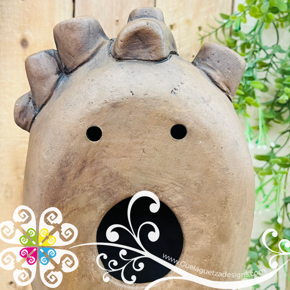 Large Valvula Corazon De Pared - Barro Cafe Oaxaca