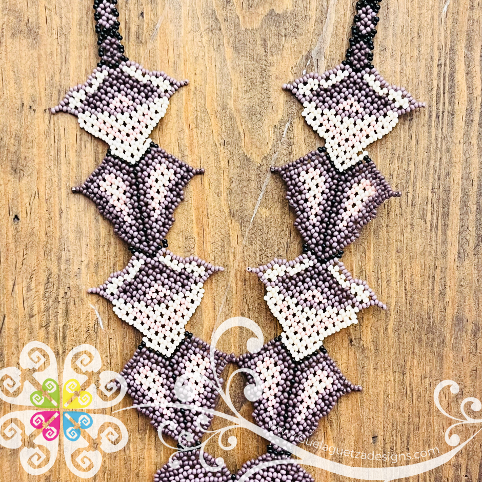 Primavera Flower Beaded Necklace Set