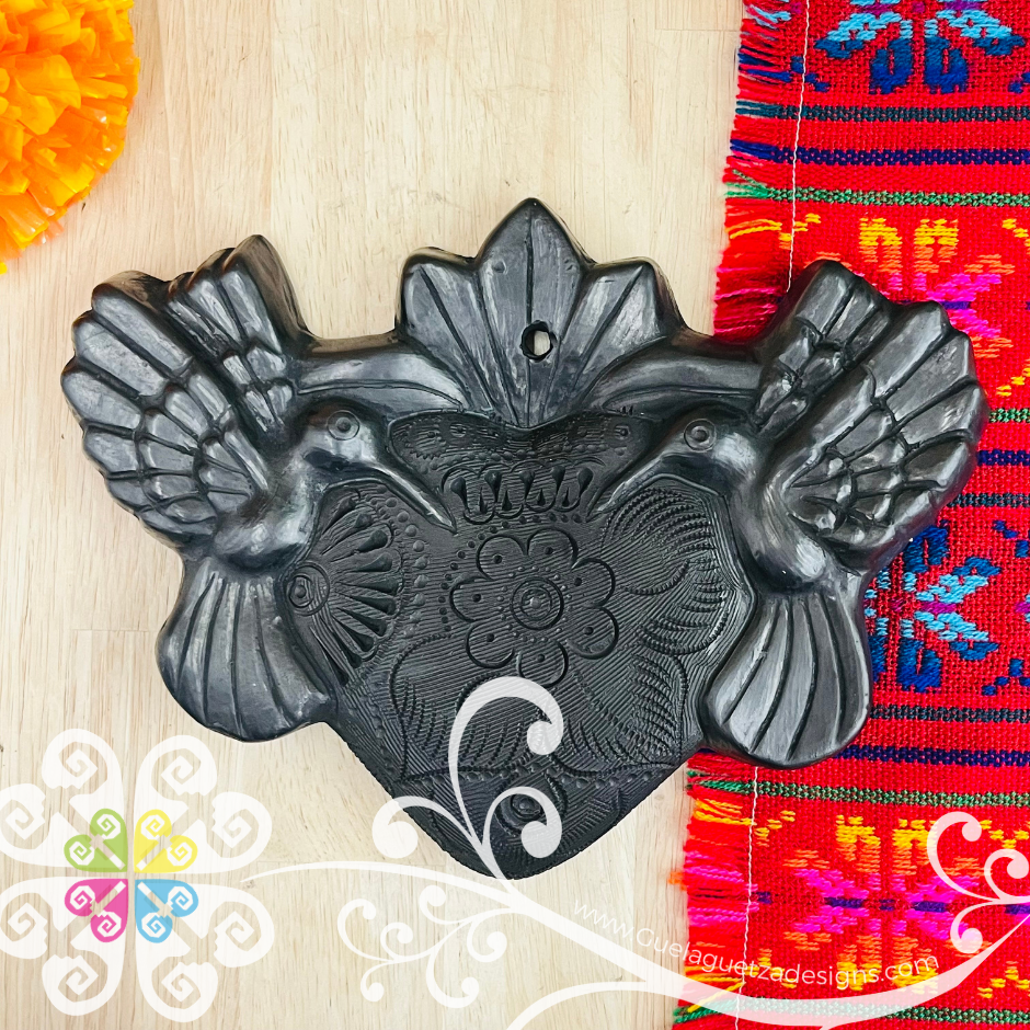 Colibri Corazon De Pared - Barro Negro Oaxaca