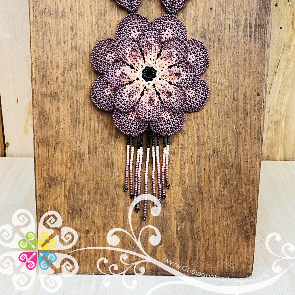 Primavera Flower Beaded Necklace Set