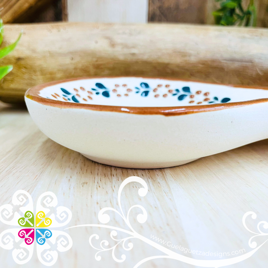 Brown Rustico Spoon Rest - Barro Alta Temperatura - Spoon Rest