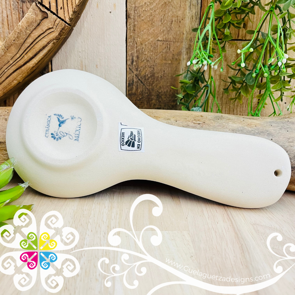 Brown Rustico Spoon Rest - Barro Alta Temperatura - Spoon Rest