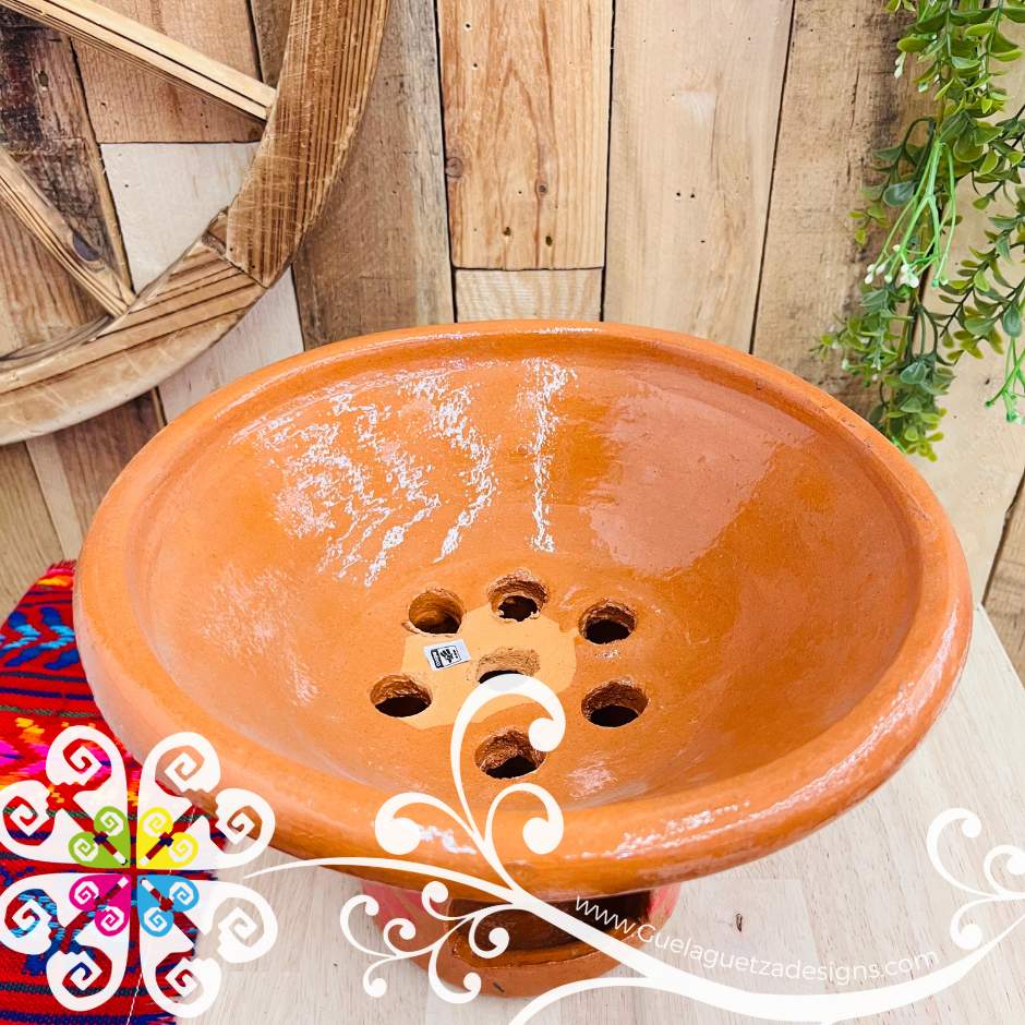 Floreado Anafre de Barro - Chafing Dish - Mexican Kitchen