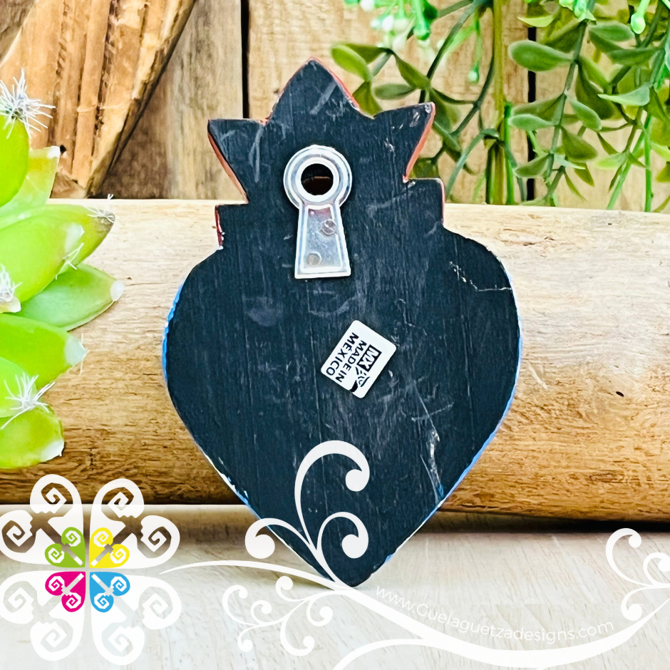 Mini Corazón Pintado - Wall Decor