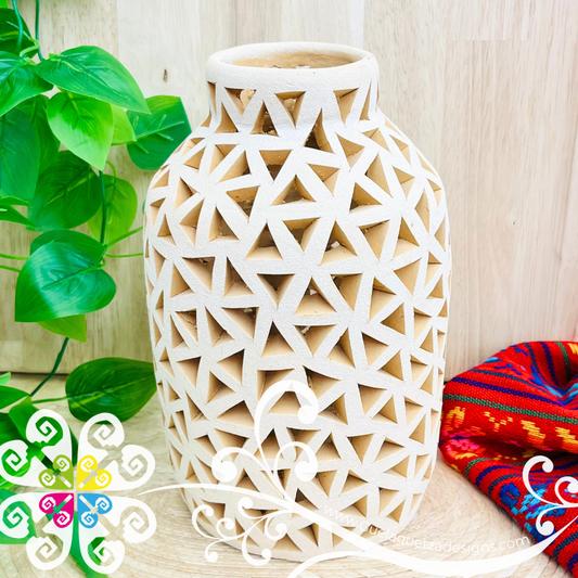 Botellon Vase - Barro Atzompa