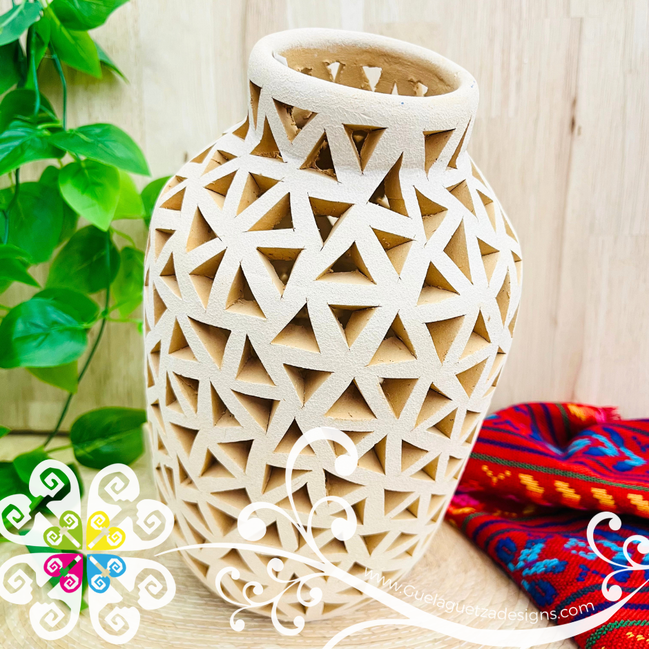 Botellon Vase - Barro Atzompa