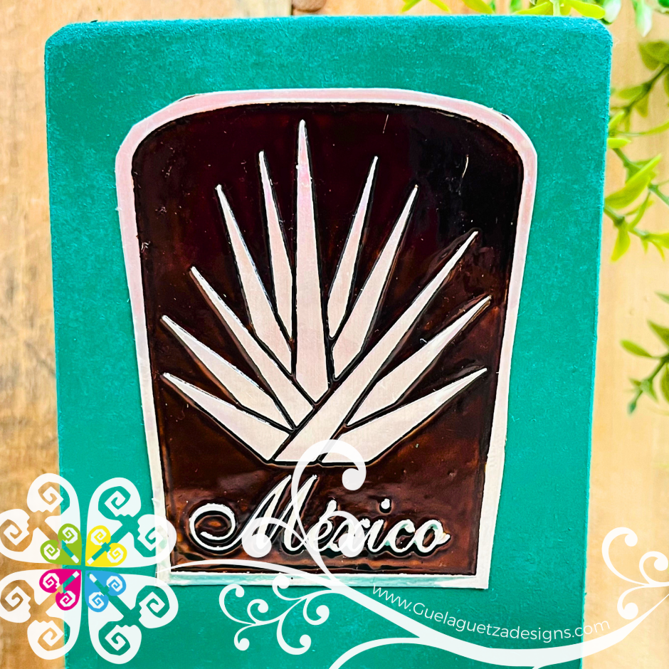 Mexico Shot Glasses - Tequilero Set with Stand