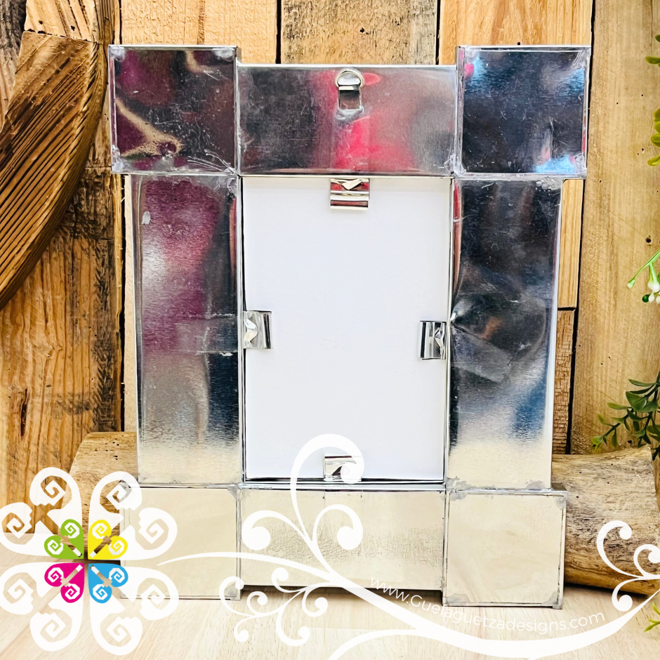 Frida Mirror Frame - Hojalata San Miguel Collection
