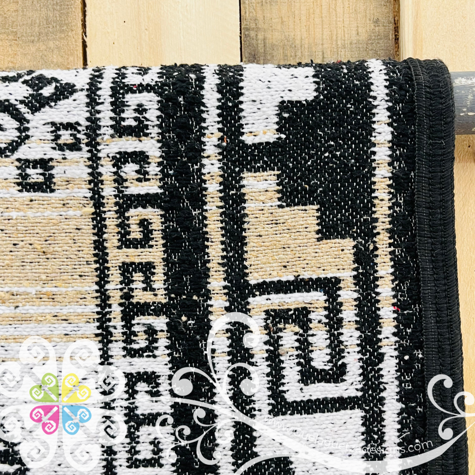 Prehispanic Designs - Men Poncho with Hoodie