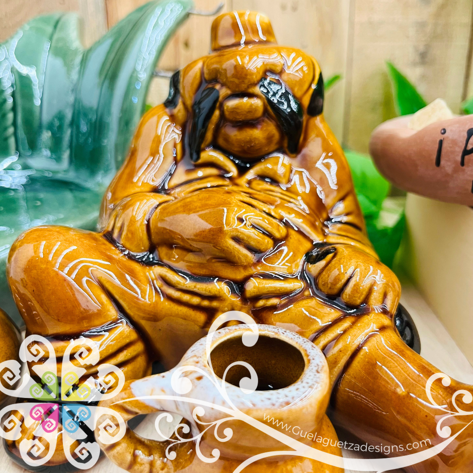 Small Set Tequilero Maguey - Ceramic Tequila Bottle Set