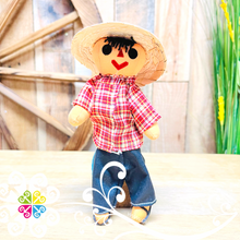 Mini Mexican Otomi Male Doll - Sencillo