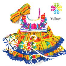 Yellow Primavera Girl Set - Mexican Children Outfit