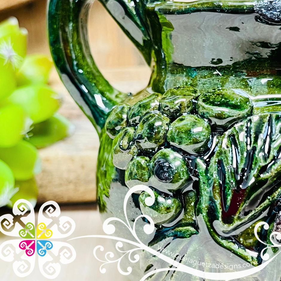 Small Ollita Flower Vase - Barro Vidriado Oaxaca