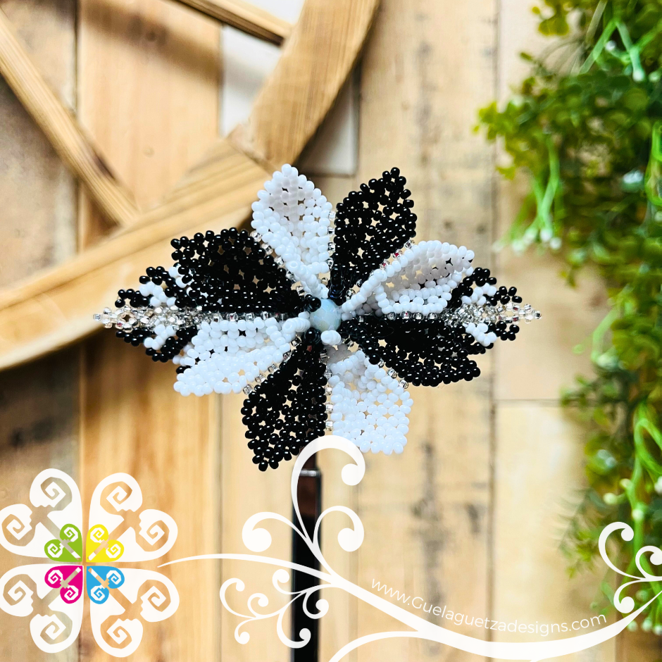 Beaded Hair Barrette Clip