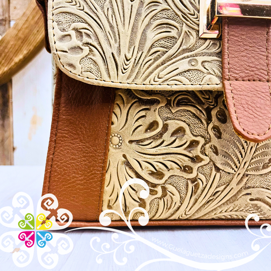 Karina Leather Purse - Bolsa de piel