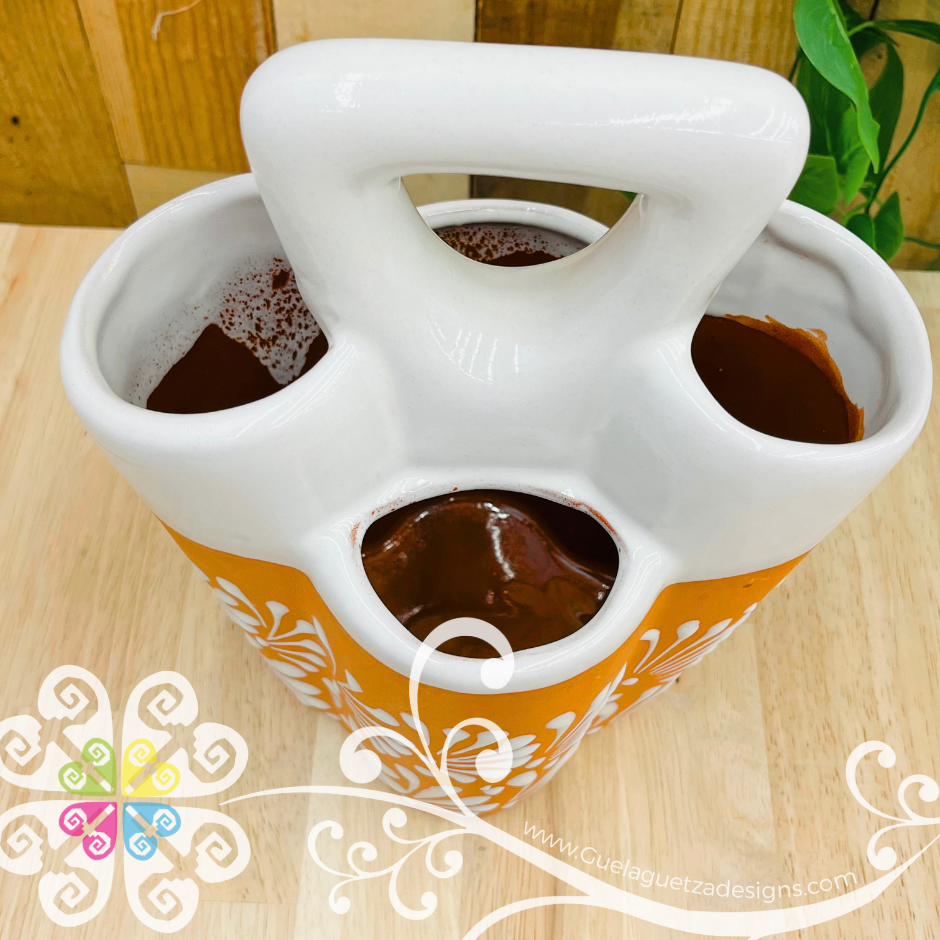 Natural Espiga Clay Utensil Holder - Spoon Holder